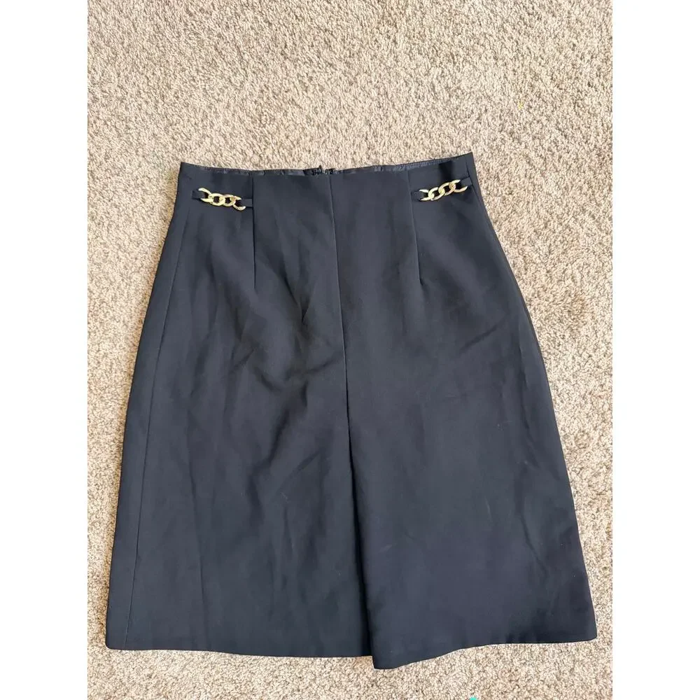 Ellen Tracy Skirt Black EUC 6